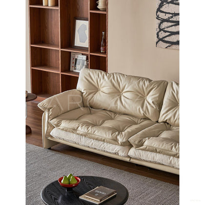 Sandwich Cream Sofa - scene