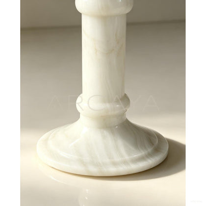 Aston Jianli Sculpture Pedestal Table - scene