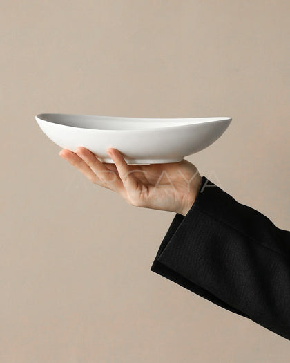 Rongbai Collab Boat Shaped Plate - scene