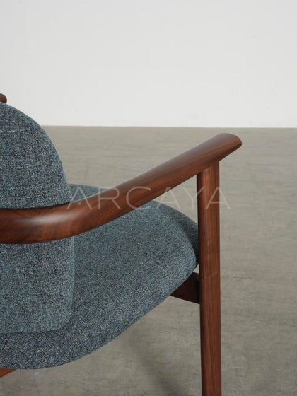 Black Walnut Dining Chair - detail
