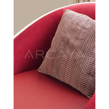 Handmade Curved Sofa - scene