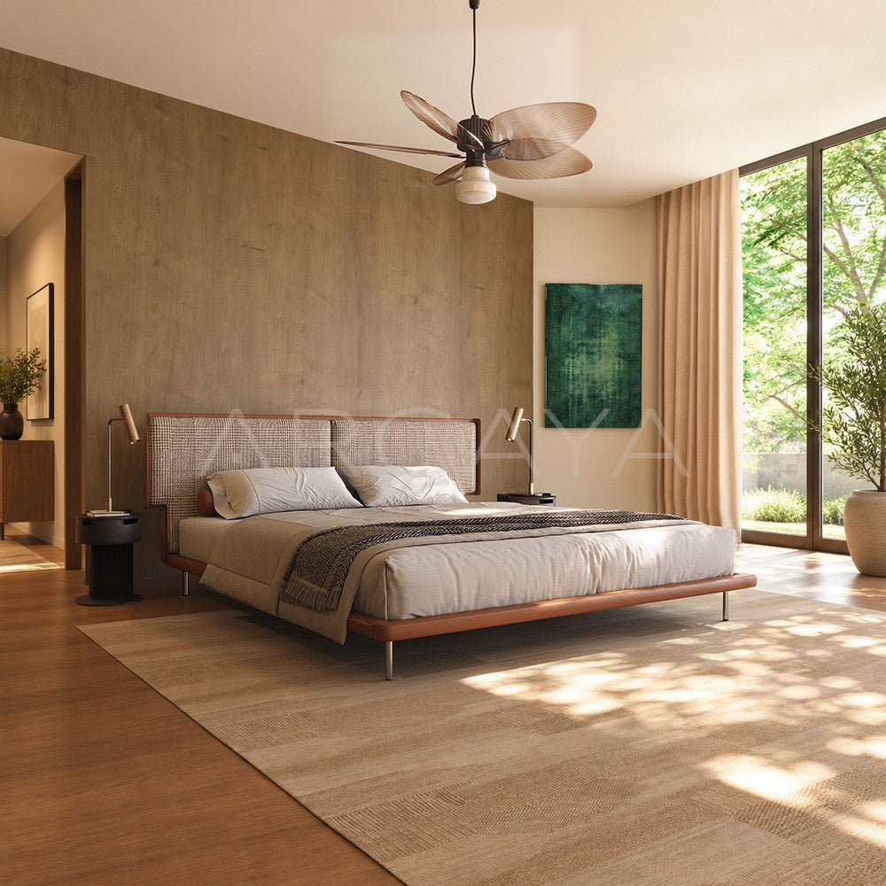 Cotton Linen Master Bed - main