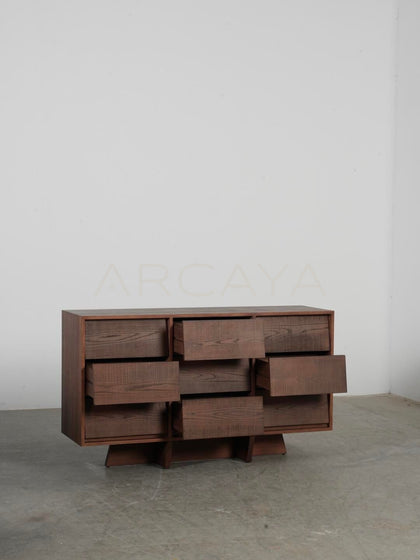 Sawtooth Nine Drawer Chest - detail
