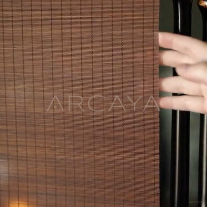 Mengxi Four Panel Folding Screen - detail