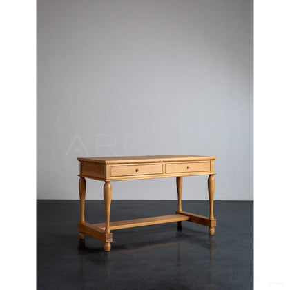 Solid Wood Desk - scene