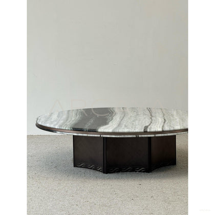 Ink Wash Stone Coffee Table - scene