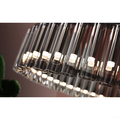 Glass Tube Ring Pendant Light 21890 - scene