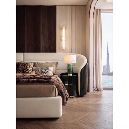 Supreme Ebony Yujing Bed - scene