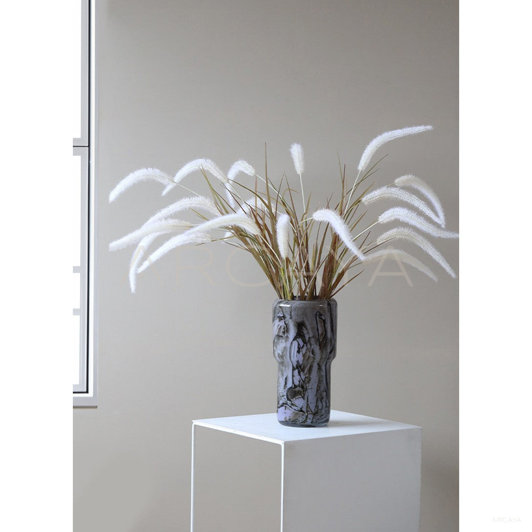 Reed Grass Artificial Flower Bouquet in detail