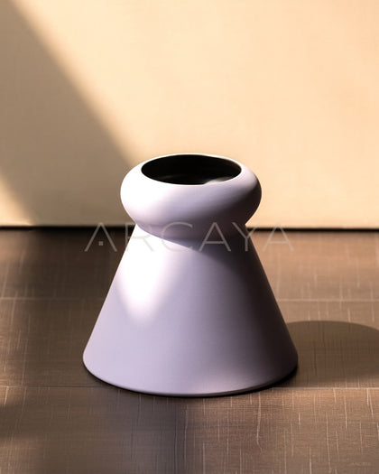 Morandi Cone Matte Ceramic Vase - scene