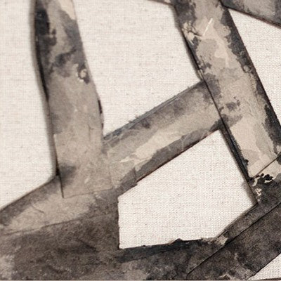 Mixed Media Wall Art 2411G0191 - detail