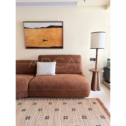 Small Space Irregular Sofa - scene