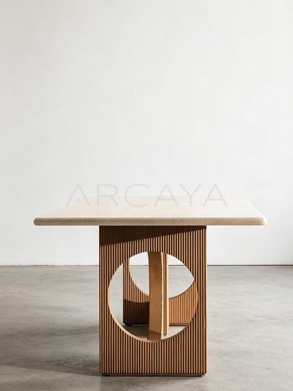 Statement Dining Table - scene