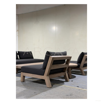 Merida Teak Outdoor Set - scene
