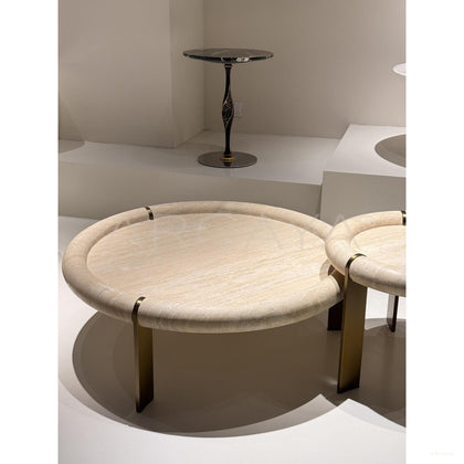 Travertine Coffee Table - scene