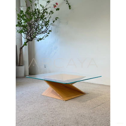 Light Color Small Space Coffee Table - scene