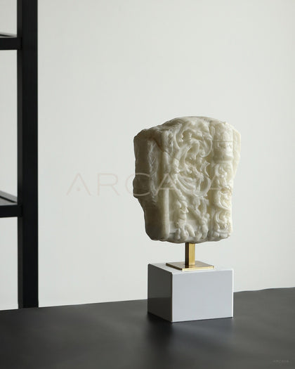 Mid Century Roman Fresco Sculpture - scene