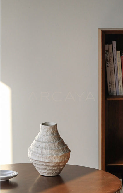 Jingdezhen Wabi Sabi Ceramic Jar Vase - scene