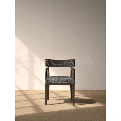 Oak Smoked Light Brushed Dining Chair - scene