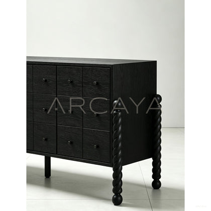 Hawser Oak Sideboard - scene