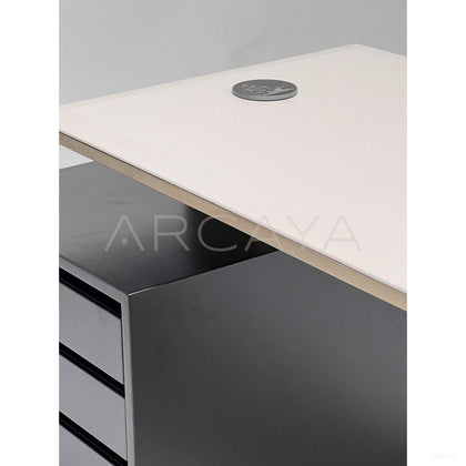 Geometric Irregular Executive Desk - scene