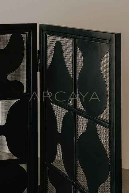 Vintage Openwork Classical Folding Screen - scene