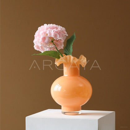 French Mid Century Glass Vase - main