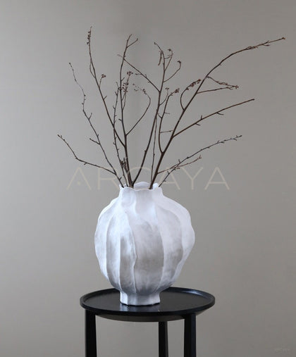 Jingdezhen Large Wabi Sabi Floor Vase - scene