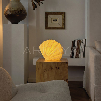 Glowing Shell Lamp — Table Lighting - main