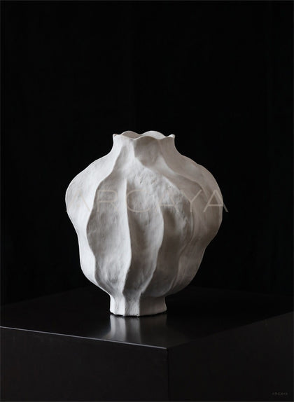 Jingdezhen Large Wabi Sabi Floor Vase - scene