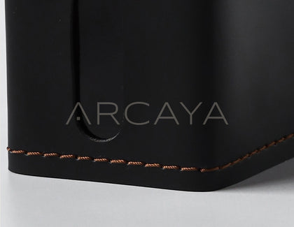Leather Wrapped Reed Diffuser Bottle - scene