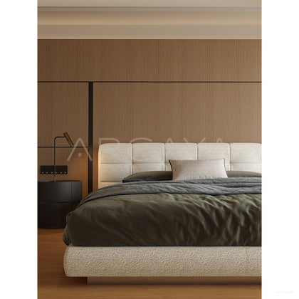 Minimalist Bedroom Bed - scene