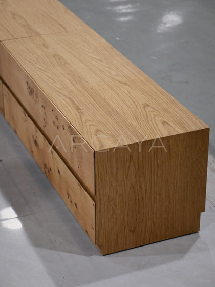 Custom Tv Stand - detail