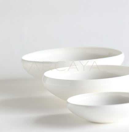 Sunxun Collab Hand Thrown Rolled Edge Bowl - scene