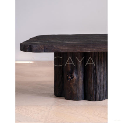 Root Tree Stump Coffee Table - scene