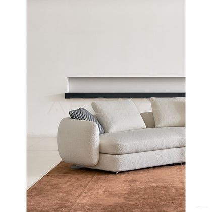 Saint Germain Curved Sofa - scene