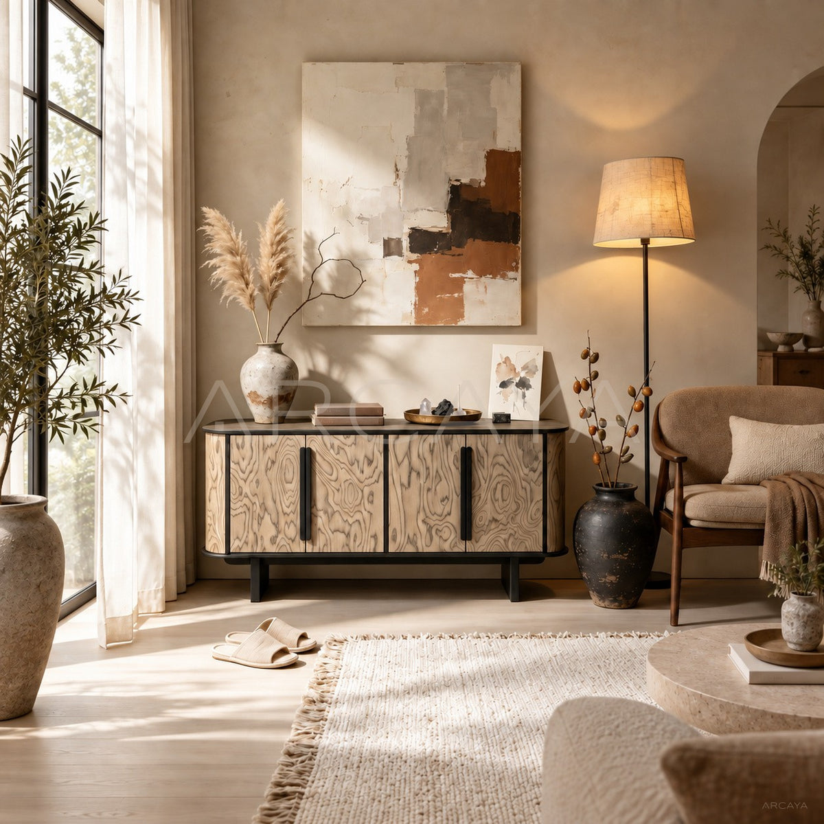 Eastern Spirit Sideboard in detail