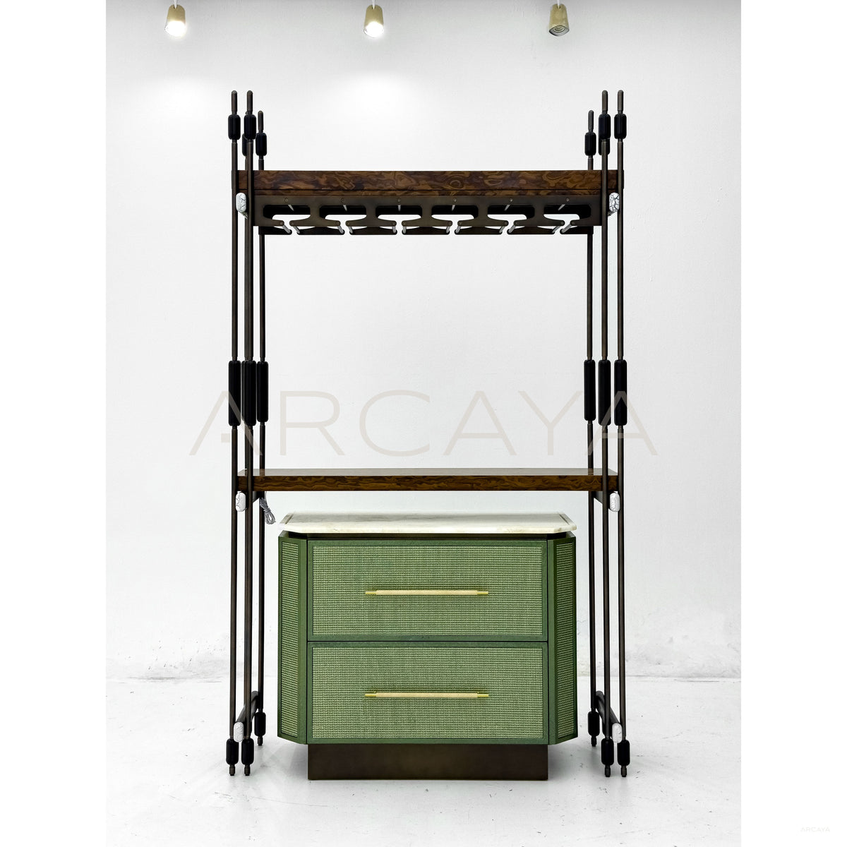 Designer Wine Cabinet in detail