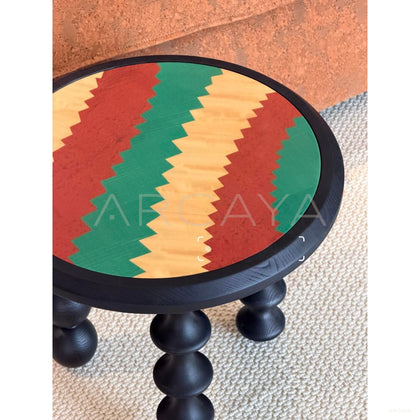 Vintage Accent Side Table - scene