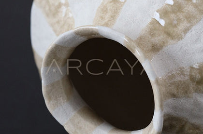 Wabi Sabi Chinese Floor Jar Vase - scene
