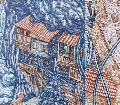 Wall Art Set 2503H0110 - detail