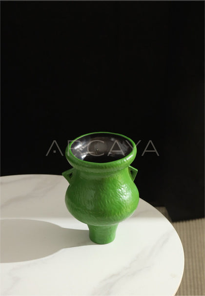 Dadan New Chinese Wabi Sabi Porcelain Vase - scene