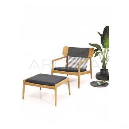 Archi Outdoor Lounge Chair - scene