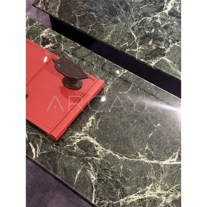 Green Marble Piece — Coffee Table - scene
