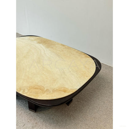 Warm Jade Persian White Coffee Table - scene