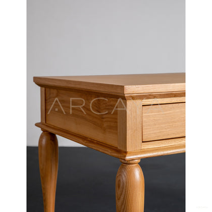 Solid Wood Desk - scene
