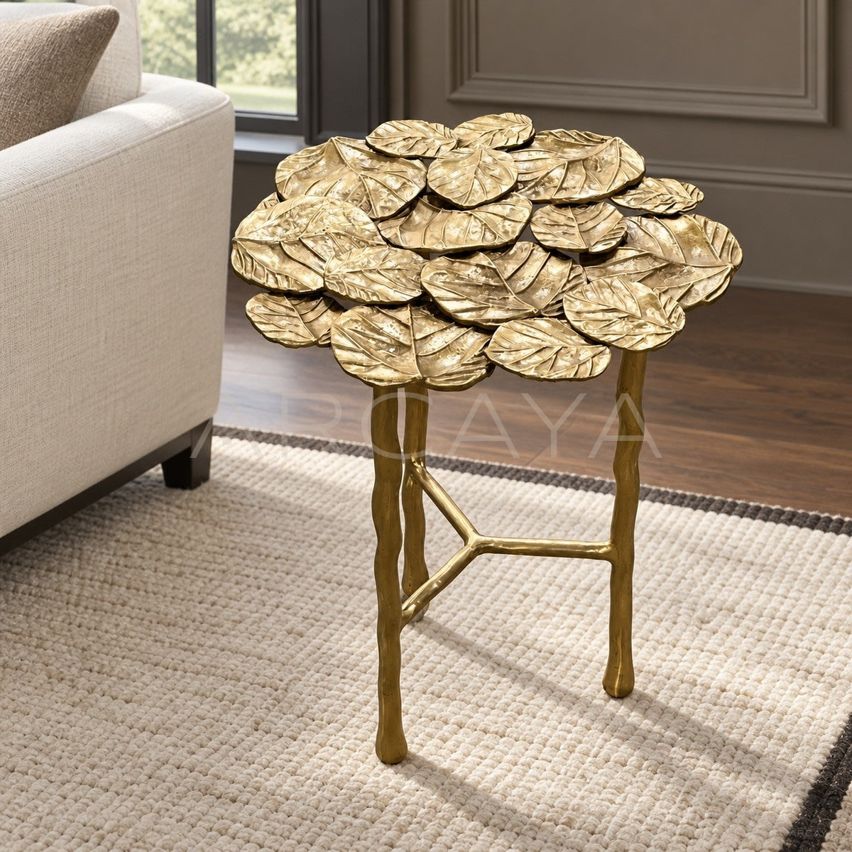 Brass Side Table - main