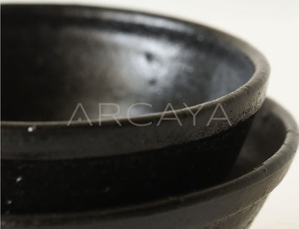 Amu Collab Handmade Conical Rice Bowl - scene