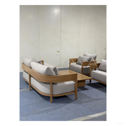 Balmain Aluminum Outdoor Sofa - scene