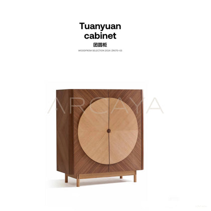 Reunion Solid Wood Cabinet - scene